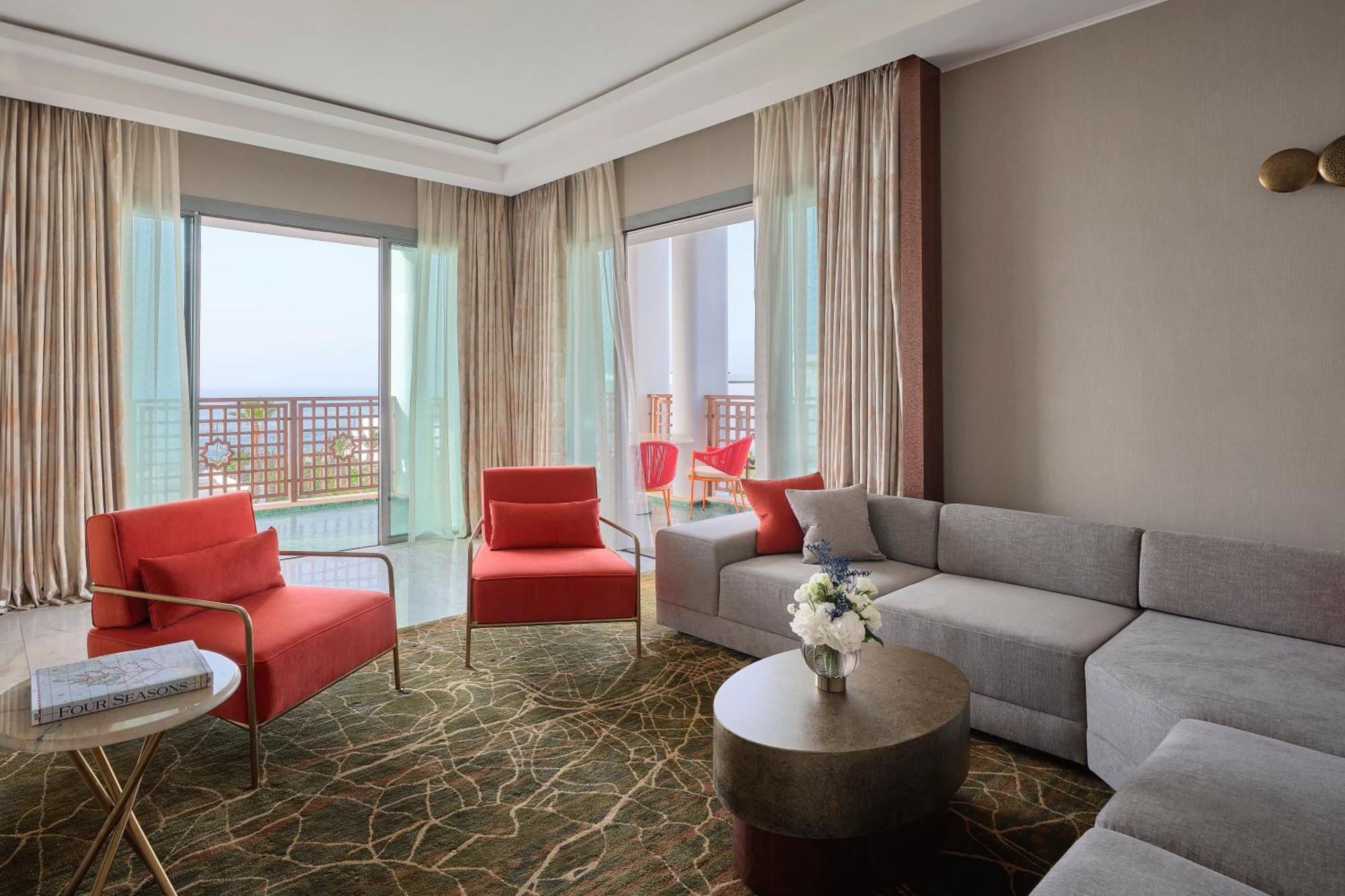 Four Seasons Hotel Rabat At Kasr Al Bahr Exteriör bild